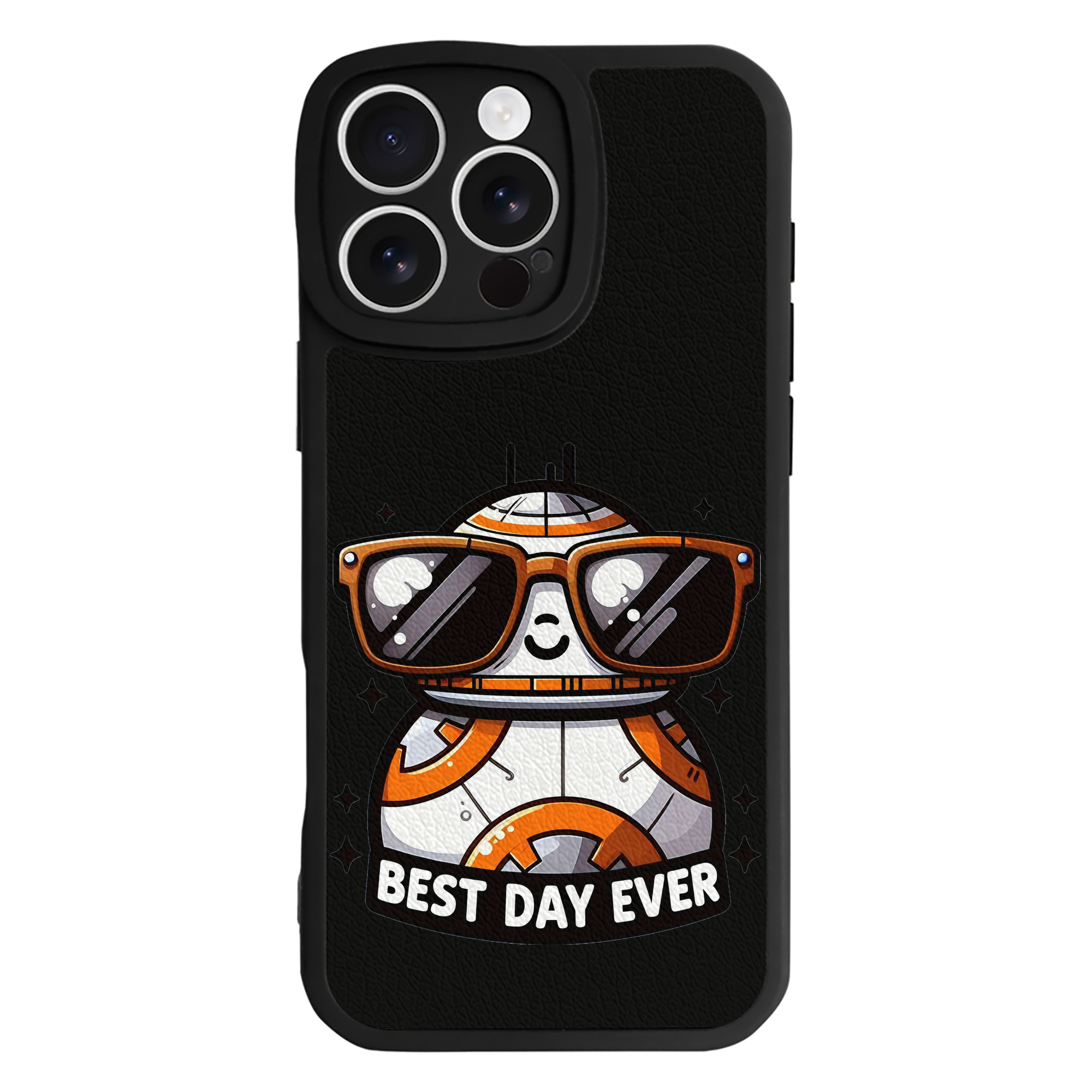 （画像用） スター・ウォーズ Star Wars 【iPhone 16シリーズ対応】シリコンスマホケース（レザー調） 材質：シリコン
